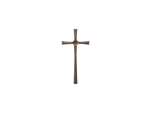 [ST-SK-60920] Grabkreuz mit Kristall, Bronze, 85×40 cm