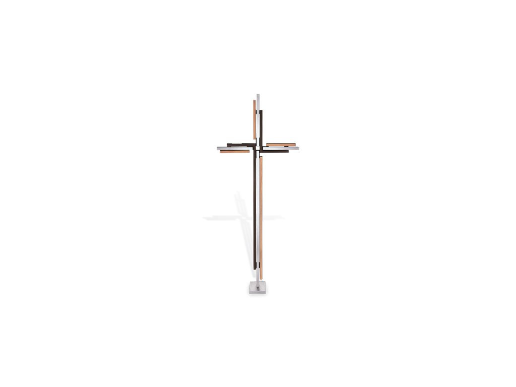 Grabkreuz freistehend, Bronze, 42–92 cm