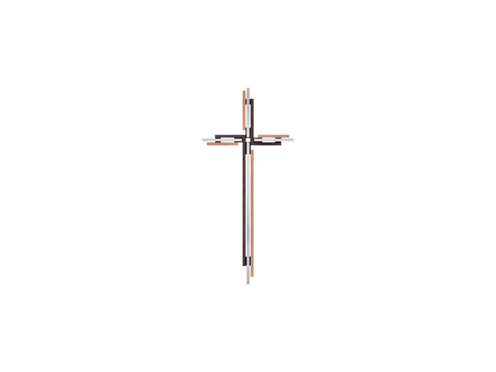 Grabkreuz aufliegend, Bronze, 15–61 cm