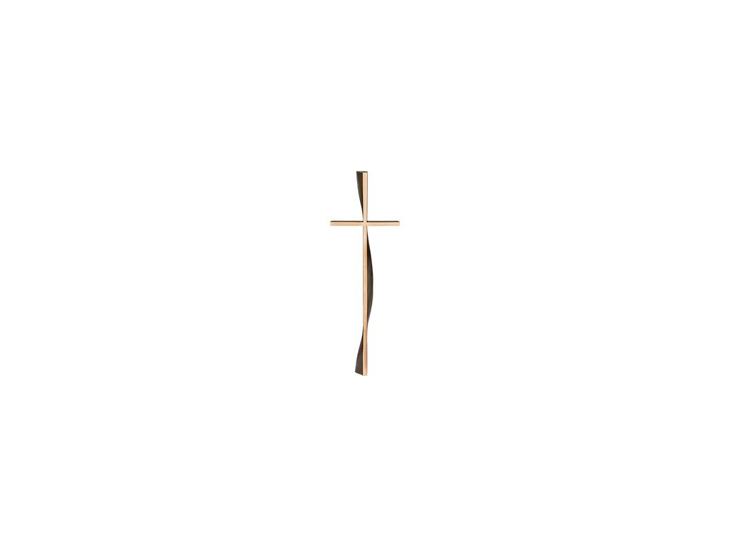 Grabkreuz freistehend, Bronze, 50×16 cm oder 70×22 cm