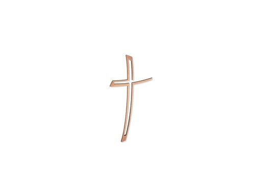 [ST-SK-62614] Grabkreuz aufliegend aus Bronze, 12–40 cm