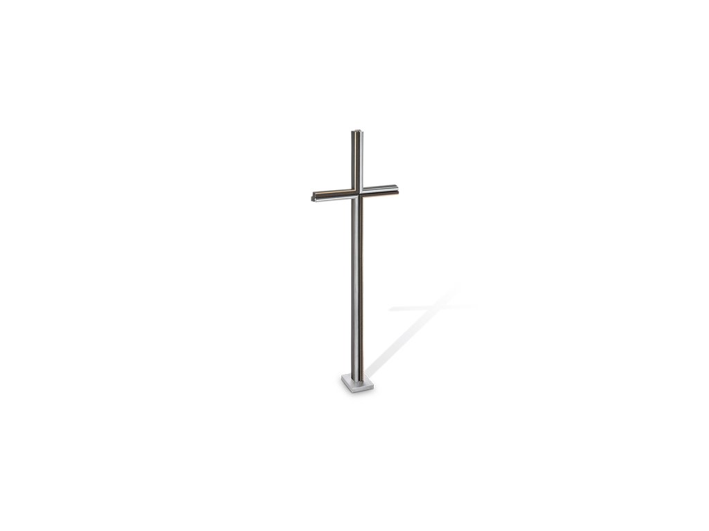 Bronze-Kreuz für Grabmal, freistehend, 61×20 cm oder 91×30 cm