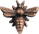 Bronze-Biene für Grabmal, 3×3 cm