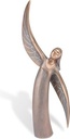 Bronze-Hoffnungsengel für Grabmal, 27×12 cm