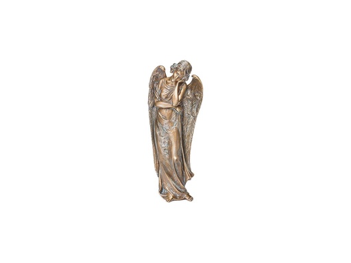 [ST-SK-84189] Bronze Engel für Grabmal, 35×15×10 cm