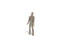 Bronze-figurale Dekoration für Grabmal, 15×5×6 cm