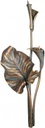 Bronze-Kala für Grabmal, 30×12 cm oder 45×17 cm