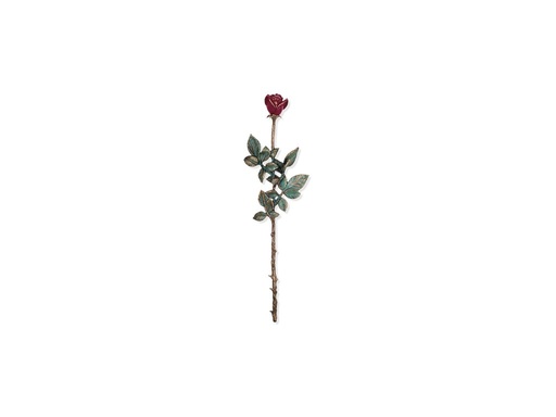[ST-SK-85169] Bronze Rose für Grabmal, 68×19 cm