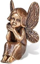 Bronze-Schmetterling für Kindergrabmal, 8×5×8 cm
