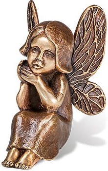 [ST-SK-85216] Bronze-Schmetterling für Kindergrabmal, 8×5×8 cm