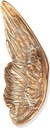Bronze-Flügel für Grabmal, 15×6 cm