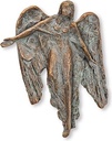 Bronze Engel für Grabmal, 18,5×14,5 cm