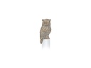 Bronze-Eule für Grabmal, 10,5×5 cm