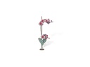Bronze Orchidee für Grabmal, 43×17,5×10 cm