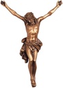 Bronze Christus für Grabmal, 21×15 cm