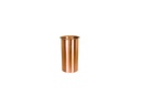 Vase-Einlage aus Aluminium und Kupfer, Höhe 9–10 cm