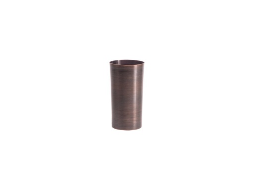 [ST-SK-91022] Vase mit Einlage aus Aluminium und Kupfer, Höhe 9,8 cm