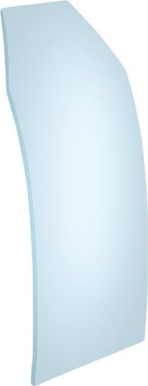 Grablaterne - Ersatzglas, 19,7 × 9 cm oder 22,7 × 9 cm