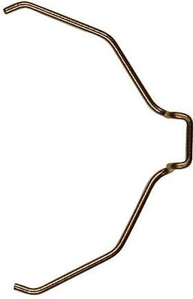Drahtfeder für Grablicht, Bronze/Aluminium, 1,2–1,4 mm