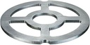 Blumenteiler für Grabmal, Edelstahl, Ø 8,5 cm