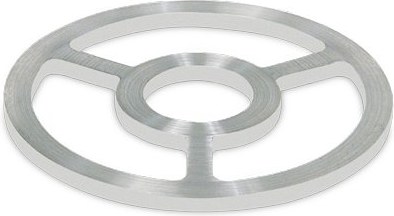 Blumenverteiler für Grabmal, Edelstahl, Ø 8,7 cm