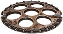 Bronze Blumenverteiler für Grabmal, Ø 8,7–10,5 cm