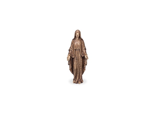 [ST-SK-94041] Bronze Madonna für Grabmal, 40×15,5×10 cm
