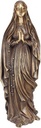 Bronze Madonna für Grabmal, 58×18×16 cm