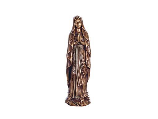 [ST-SK-95090] Bronze Madonna für Grabmal, 31×9 cm