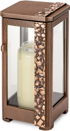 [ST-SK-LAT58] Grablicht aus Bronze, 20×11×12 cm