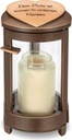 Bronze-Grablicht, 19,5×10×11 cm oder 23,5×11,5×11,5 cm
