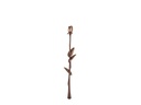 Bronze-Rose für Grabmal, 32×4 cm oder 67×12 cm