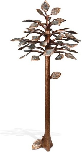[ST-SK-PFLANZE08] Bronze Baum des Lebens für Grabmal, Höhe 60–80 cm