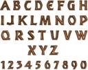 Rustikal Bronze-Buchstabe für Grabmal