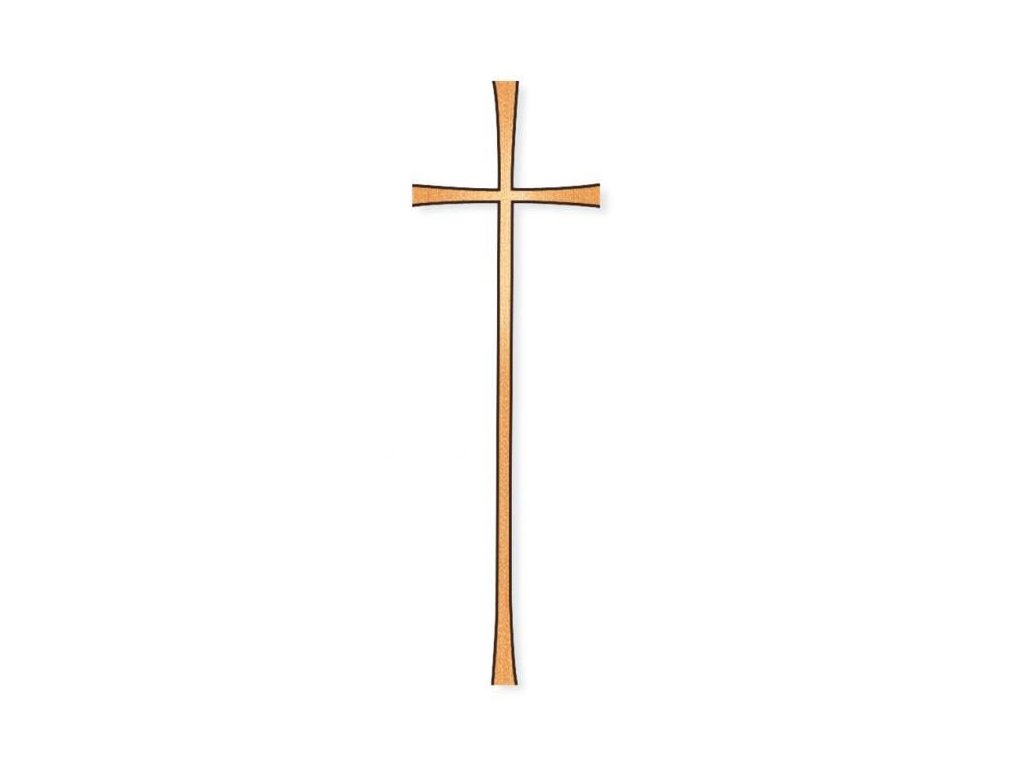 Grabkreuz Schwere Block, Bronze, 12–60 cm