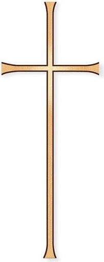 [ST-SK-SCHRKR009] Grabkreuz Formal aus Bronze, 12–50 cm