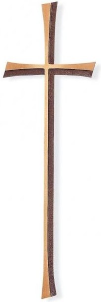 Grabkreuz Kontur aus Bronze, 8–80 cm