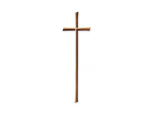 [ST-SK-SCHRKR011] Grabkreuz Kursiva aus Bronze, 12–60 cm