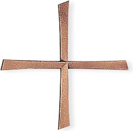 [ST-SK-SCHRKR023] Grabkreuz Revant, gleichschenklig, 12×12 cm