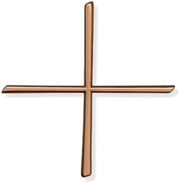 Gleicharmiges Kreuz Scriptura für Grabmal, 12×12 cm