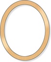 Fotorahmen Schwerer Block für Grabmal, Bronze, 9,5–16,5 cm