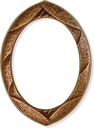 Bronze-Fotorahmen für Grabmal, 12,5×9,5 cm bis 18,5×13,5 cm