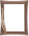 Bronze-Fotorahmen für Grabmal, 12×9 cm bis 18×13 cm