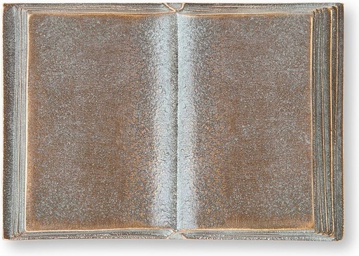 [ST-SK-SYM41] Bronze-Buch für Grabmal, 4×6 cm oder 7×10 cm