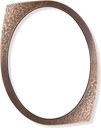 Bronze-Fotorahmen für Grabmal, 11×9 cm bis 16,5×12,5 cm