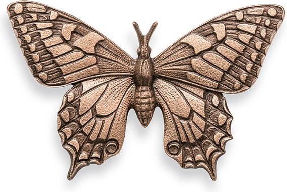 Bronze-Schmetterling für Grabmal, 6,5×10 cm oder 8×12,5 cm
