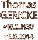 Inschriftplatte Gericke aus Bronze und Aluminium