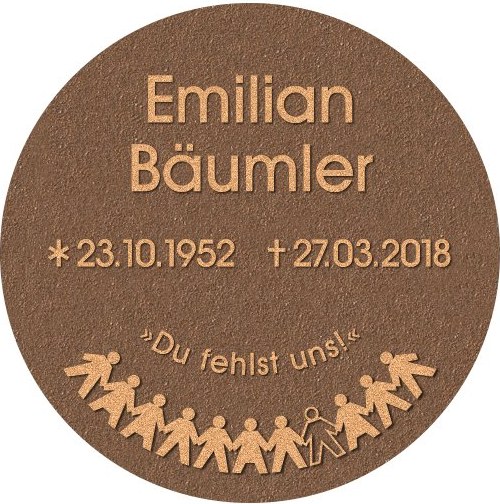[ST-SK-TAFEL02] Bronze-Denkmaltafel für Grabmal, 12×6 cm bis 15×15 cm