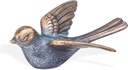 Bronze-Vögelchen für Grabmal, verschiedene Ausführungen, 3–5 cm