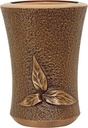 Wandvase für Grabmal, Bronze, Höhe 11–20 cm